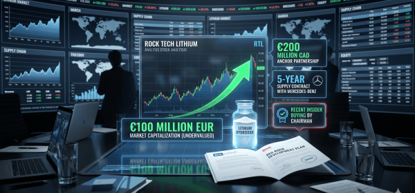 Lithium feiert Comeback: Verarbeitung als Nadel&ouml;hr f&uuml;r Mercedes-Benz und Siemens Energy &ndash; Rock Tech Lithium bricht das Monopol