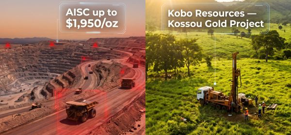 Newmont und Barrick Mining &auml;chzen unter den Kosten &ndash; Kobo Resources sch&auml;rft sein Profil und setzt auf das Gold von morgen